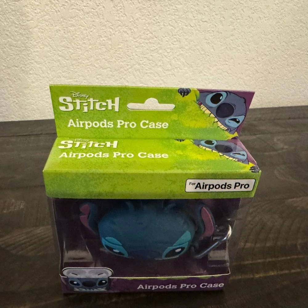 Disney Stitch‎ AirPods Pro Case Protective Cover Cute Blue Character